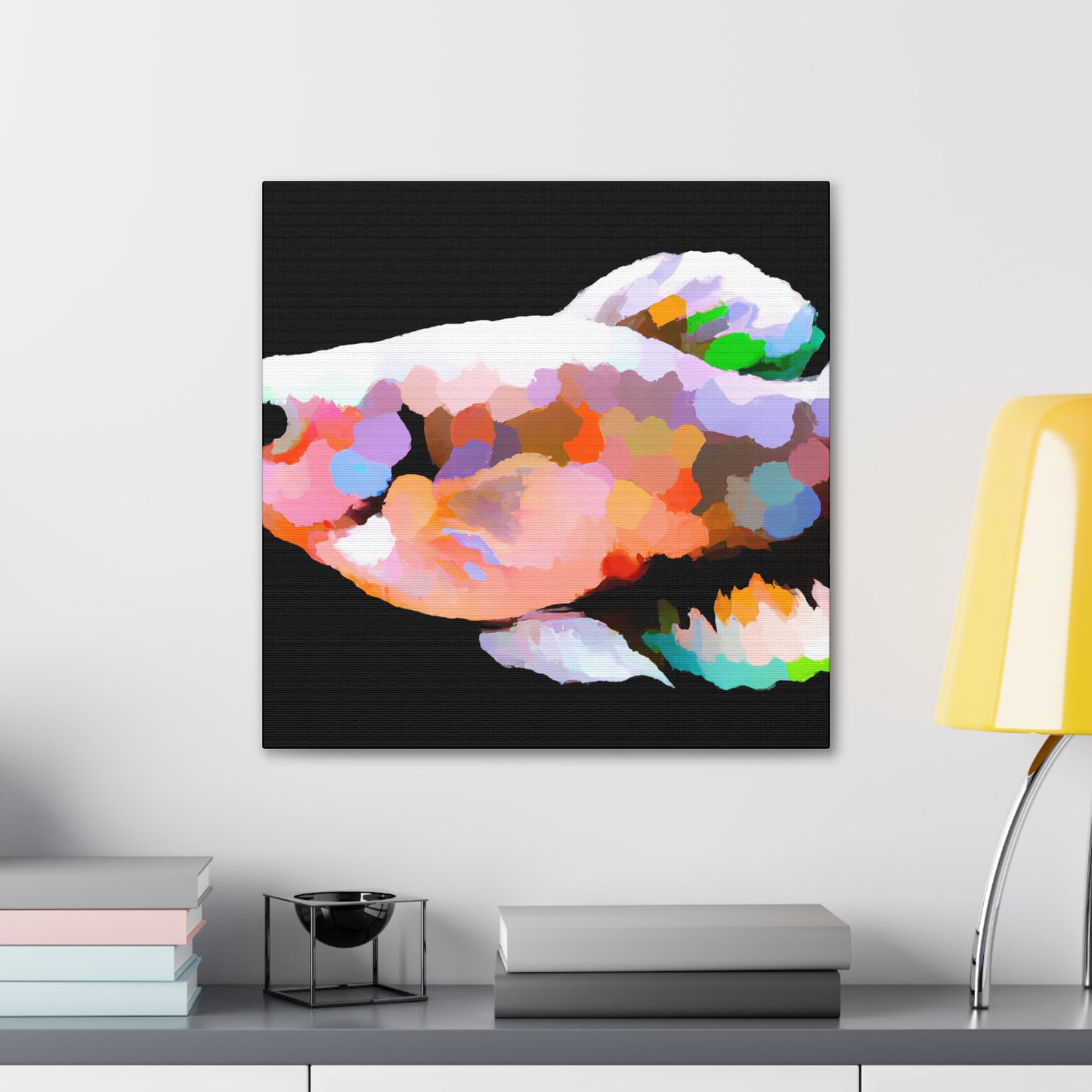 "Aquatic Killifish Dreamscape" - Canvas