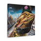 Bearded Dragon Portrait - Canvas