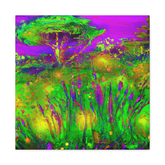 "Wildflowers of Dreamscape" - Canvas