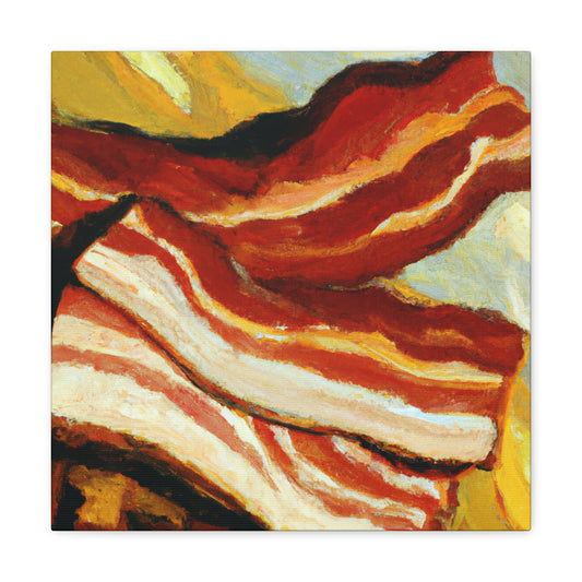 Bacon in the Garden - Canvas