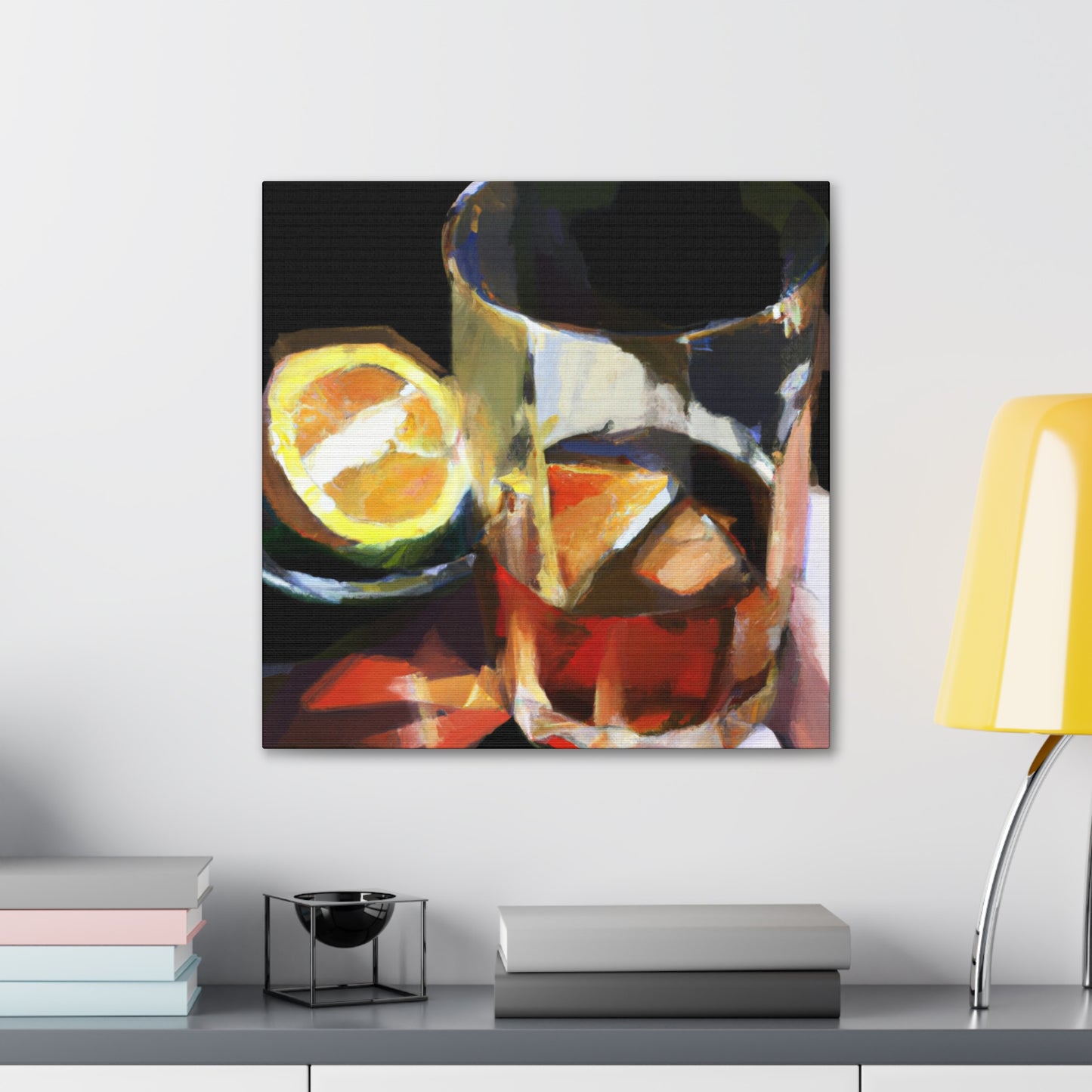 Drinking Impressions Abound - Canvas