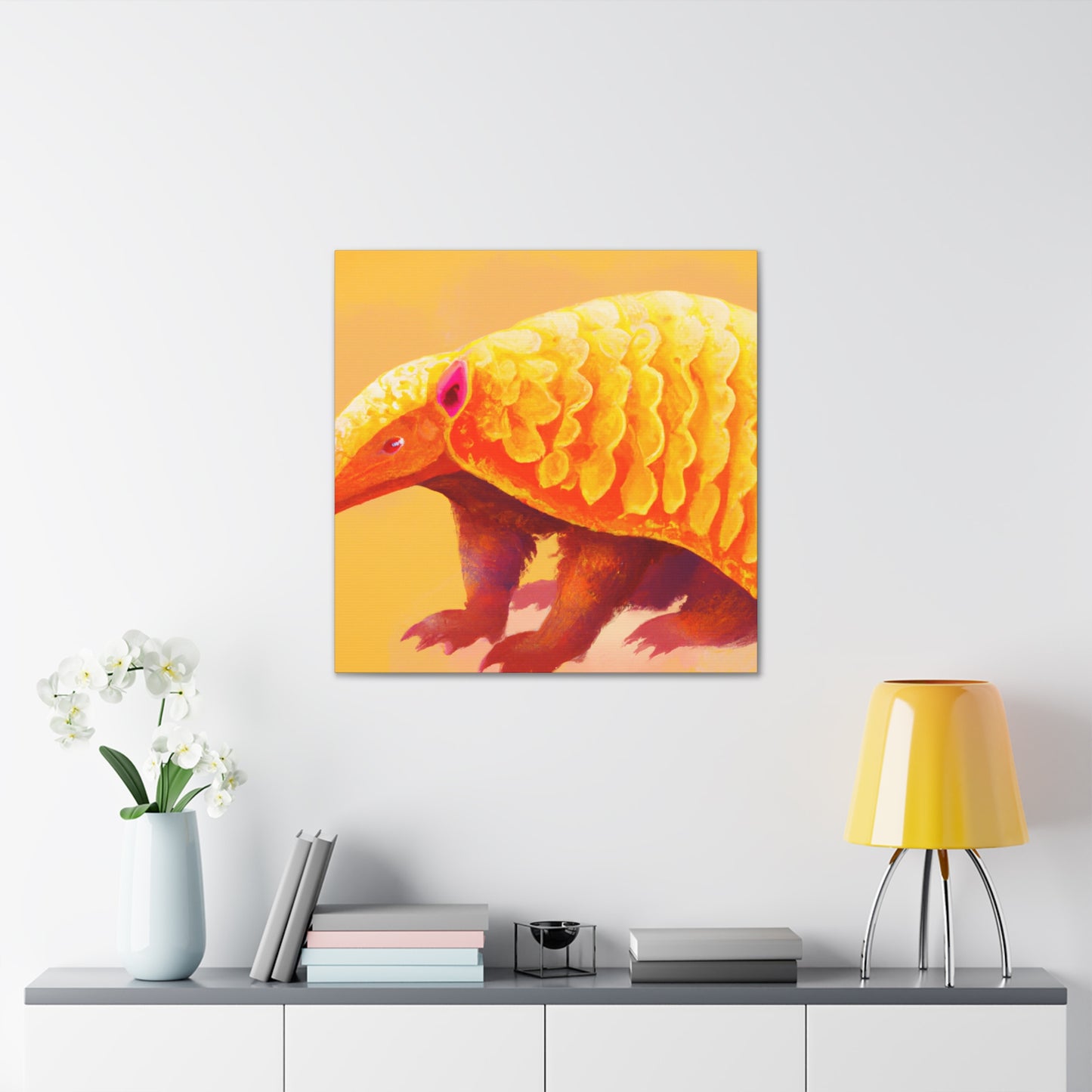 "Protective Pangolin Spirit" - Canvas