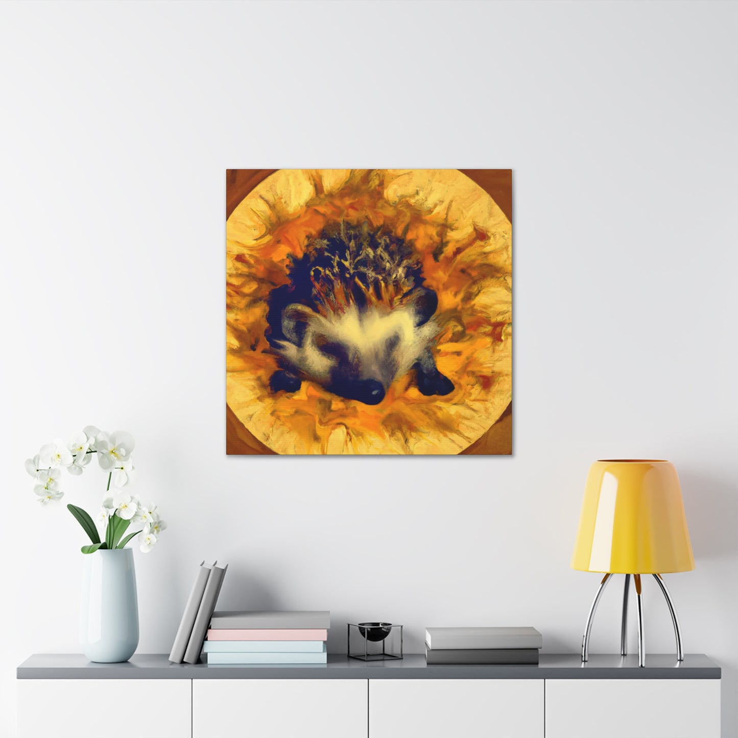 Hedgehog's Journey Home - Canvas