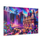 High Stakes Cityscape - Canvas