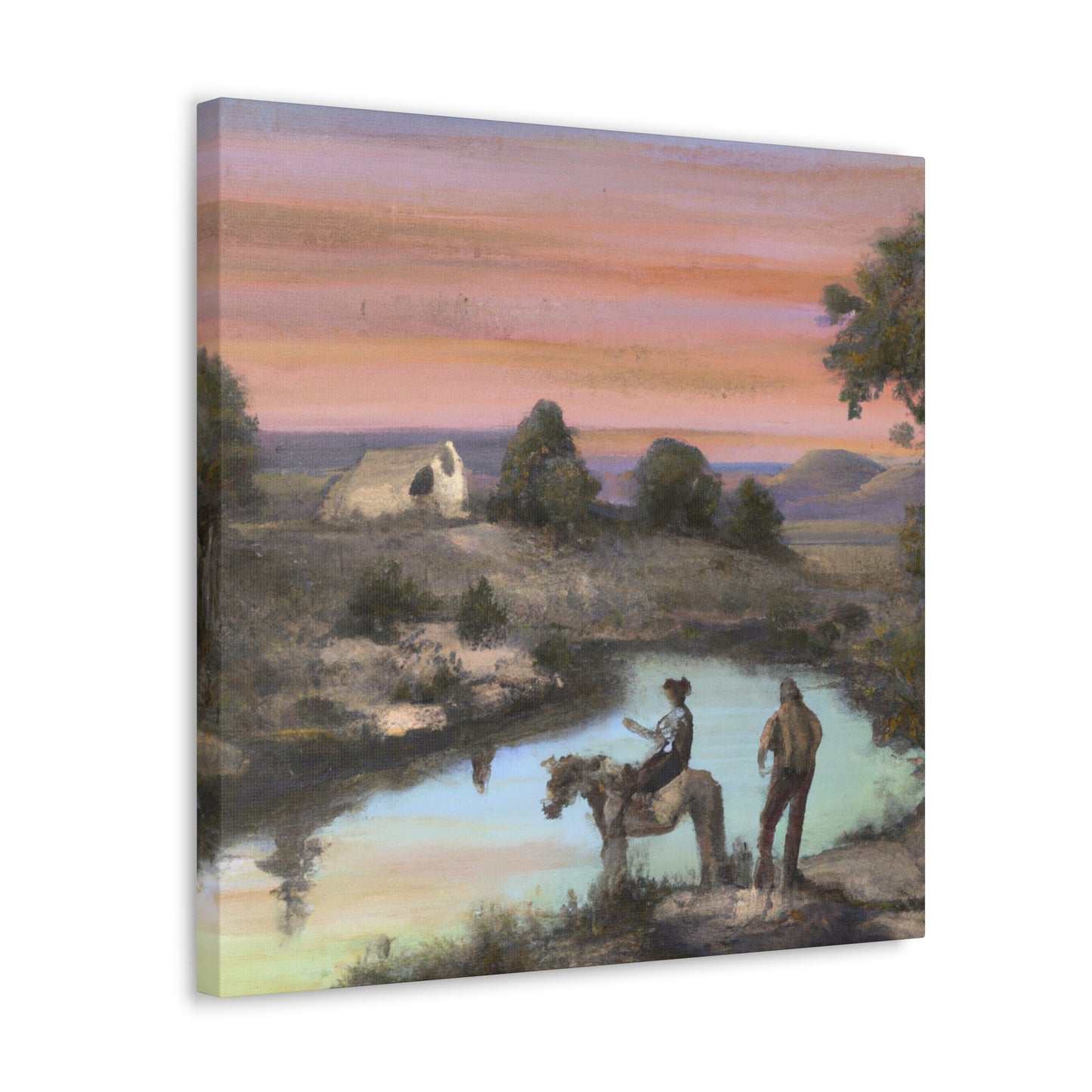 Western Splendor Cascade - Canvas