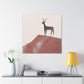 Deer in Simplicity - Canvas