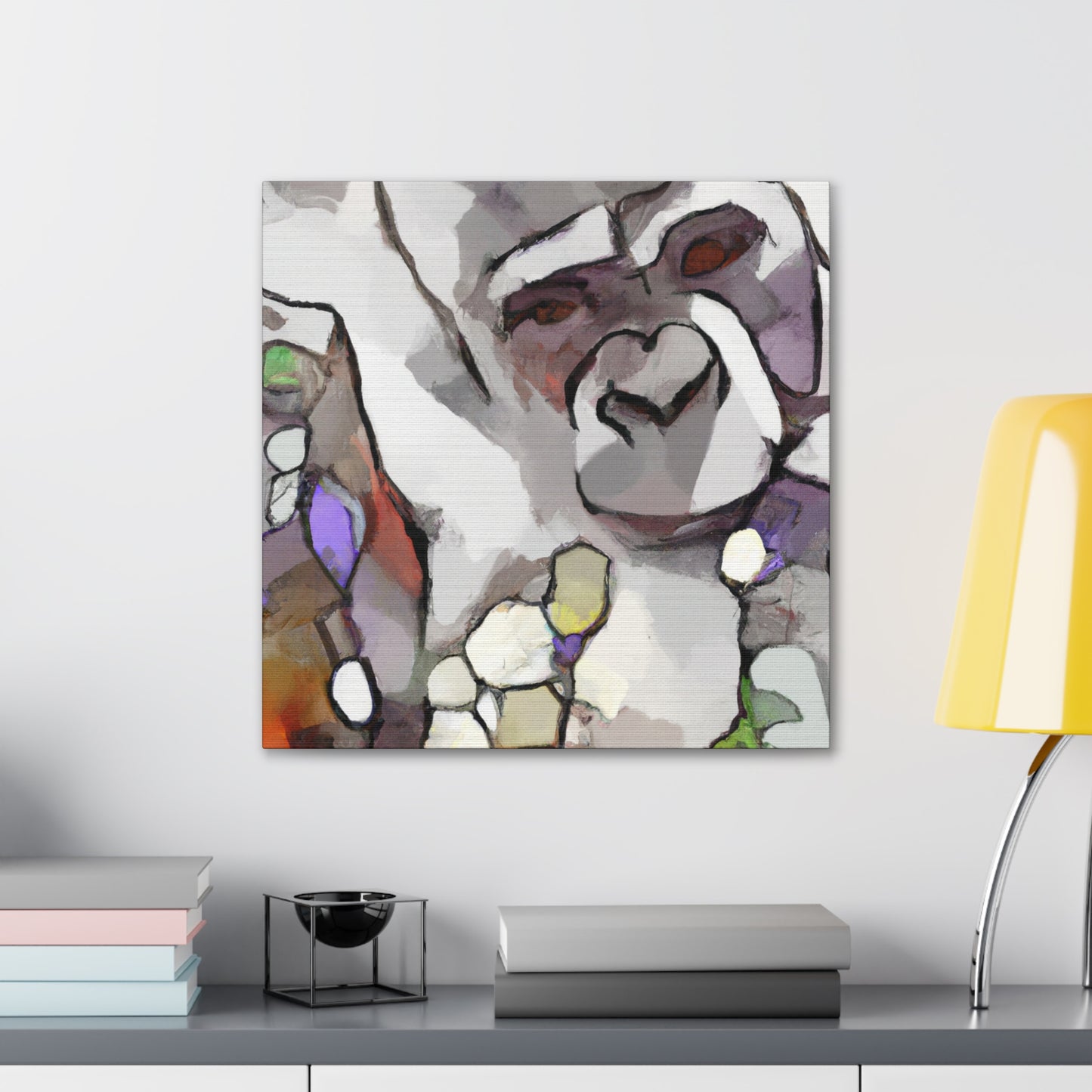 Gorilla in Abstraction - Canvas