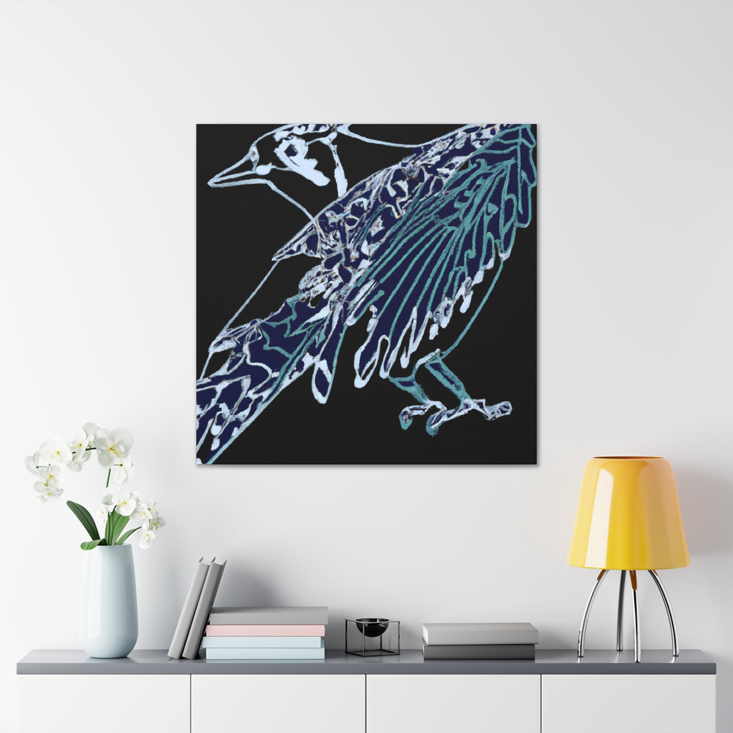 Blue Jay's Splendor - Canvas