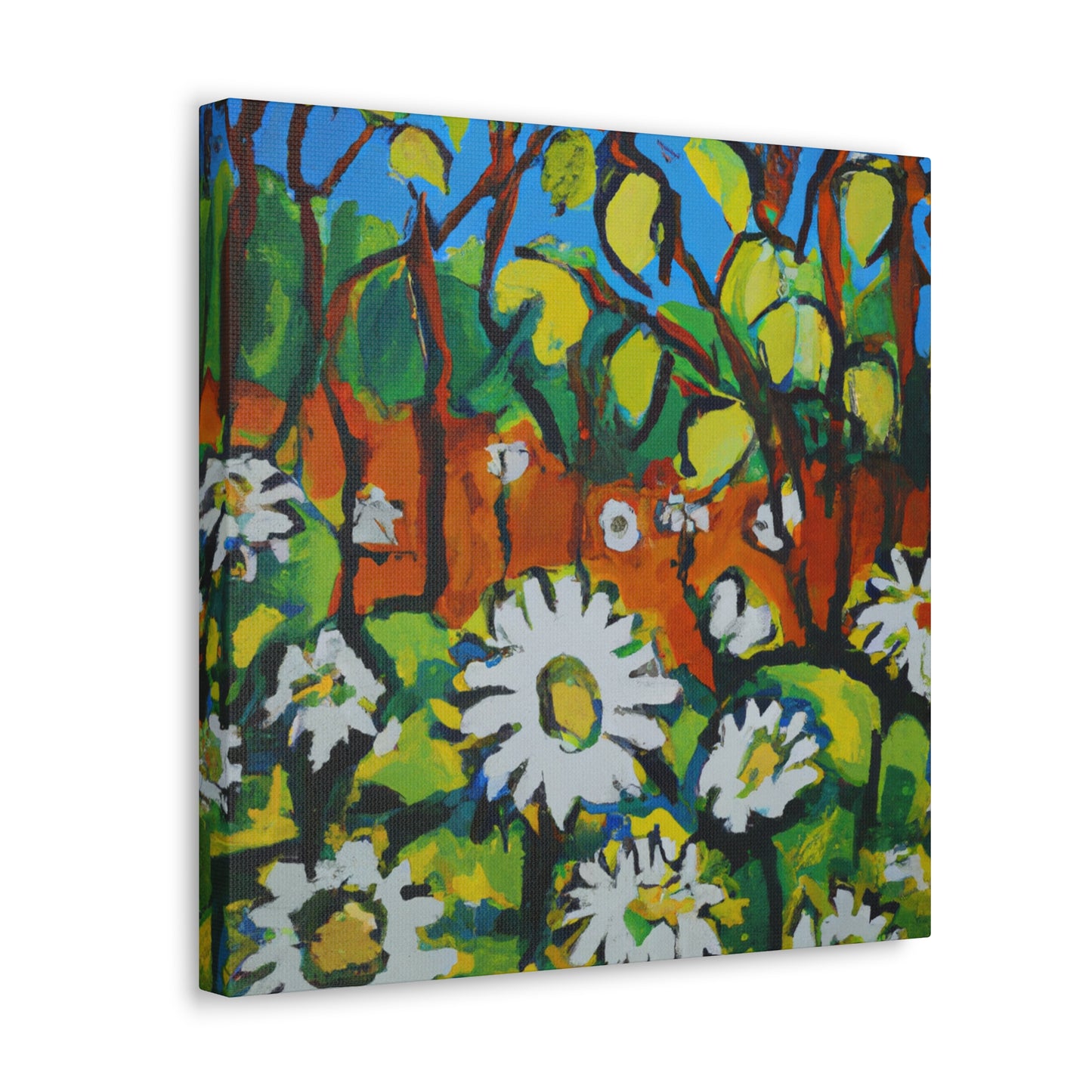 Daisy in the Meadow - Canvas