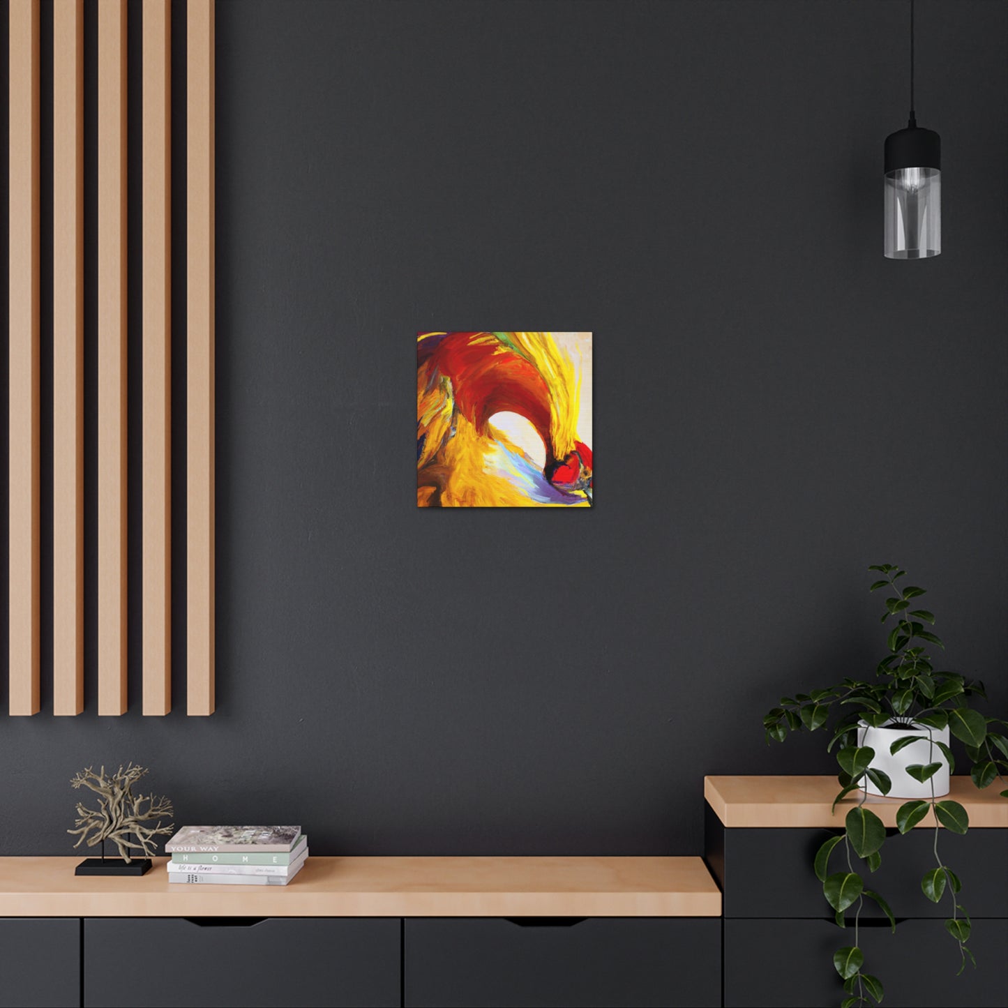 "Golden Pheasant Splendor" - Canvas