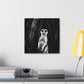 Meerkat in Moonlight - Canvas