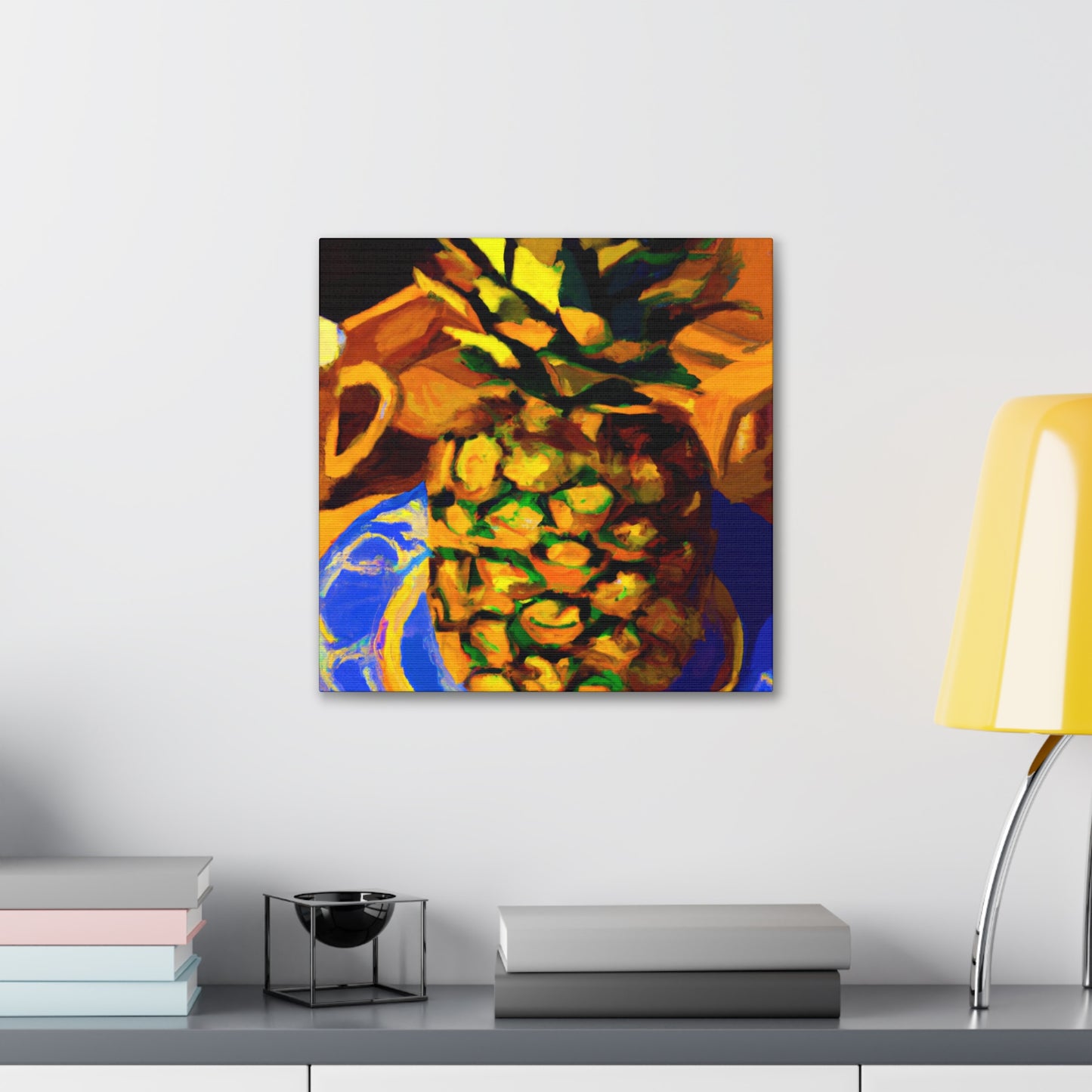 Pineapple Portrait Impression - Canvas