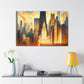 "Enchanted Urban Elegance" - Canvas