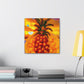 "Pineapple Paradise Scene" - Canvas