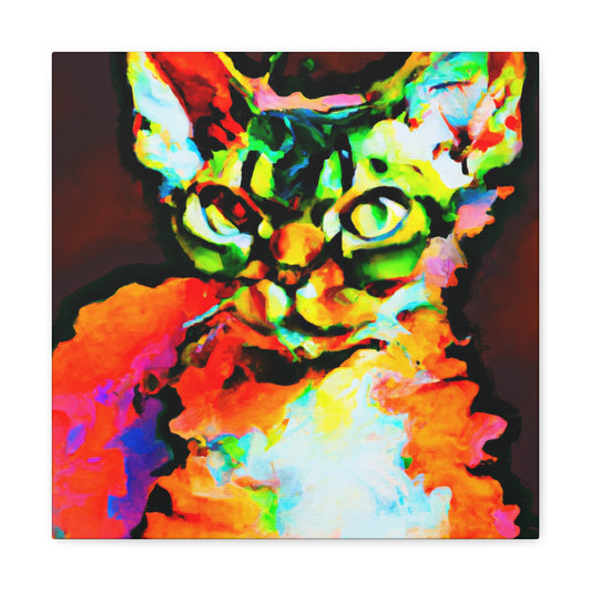 Feline Fauvism Devon - Canvas