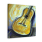 'Guitar Strings In Melody' - Canvas