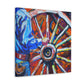 Wagon Wheel Realism - Canvas