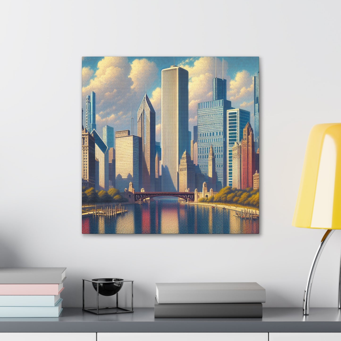 "Urban Melodies Unveiled" - Canvas