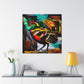 Golden Pheasant Dreaming - Canvas