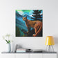 Majestic Cougar Captured - Canvas