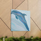 Dolphin's Playful Joy - Canvas