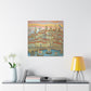 Cityscape at Sunset - Canvas