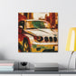 "Cars in Motion Painting" - Canvas