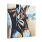 Mule in Hyperrealism - Canvas