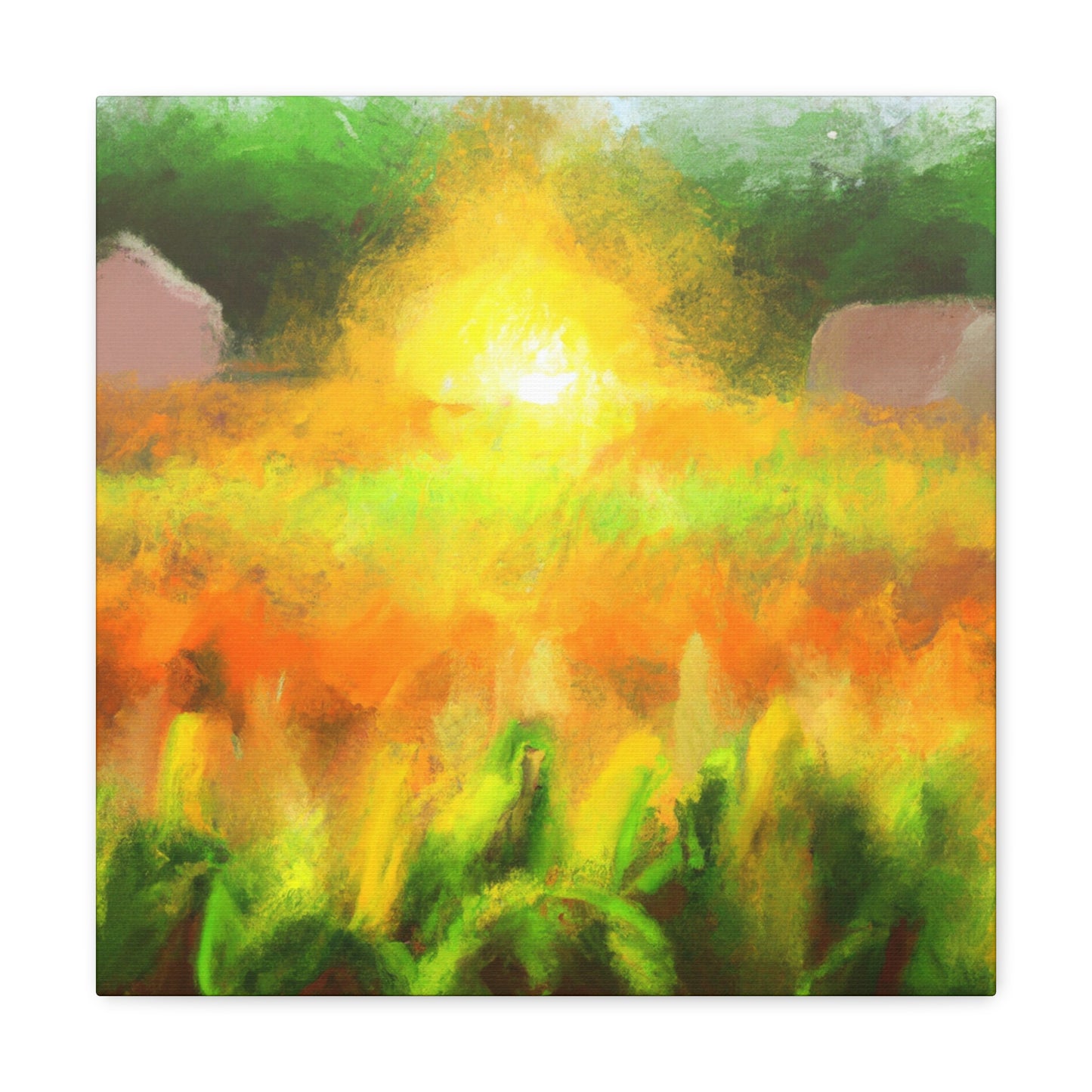 Cornfield in Technicolor - Canvas