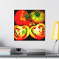 Tomato Temptation Unleashed - Canvas