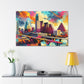 "Vivid Glimpses: Austintation" - Canvas