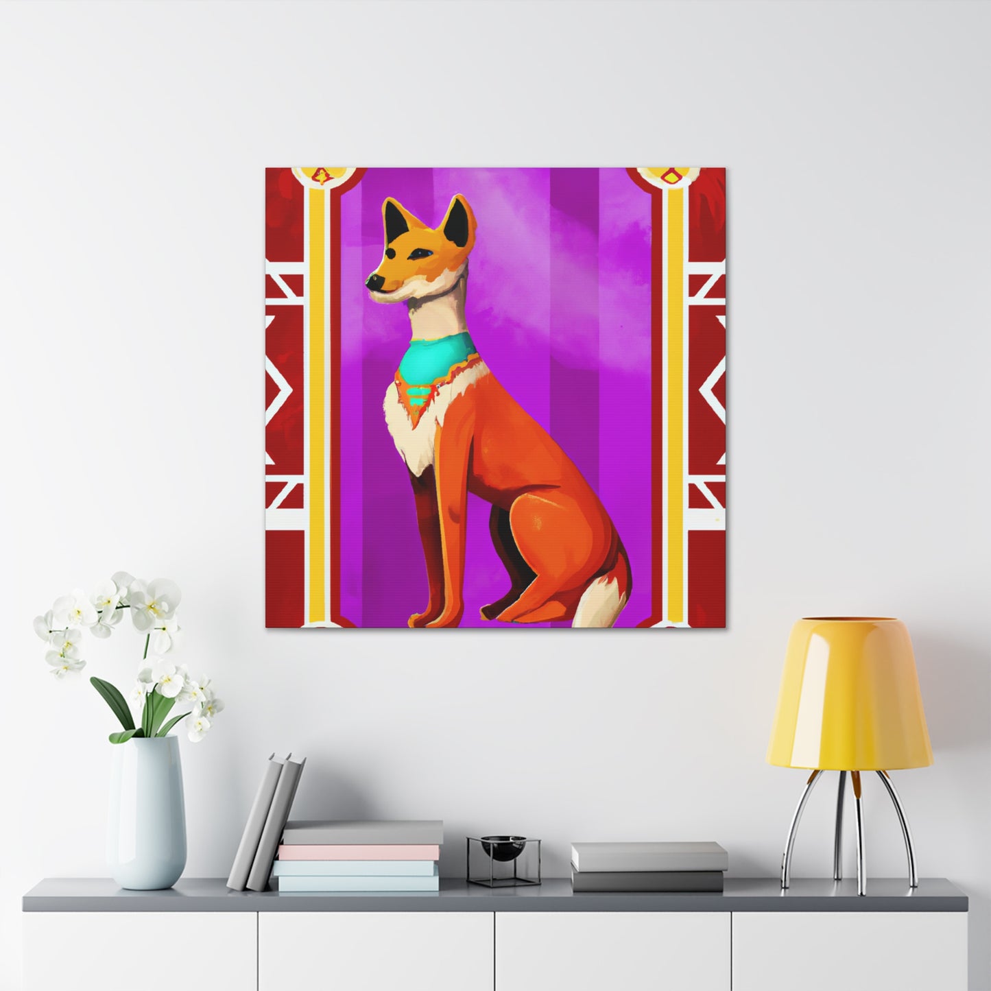 "Dhole of Glamour". - Canvas