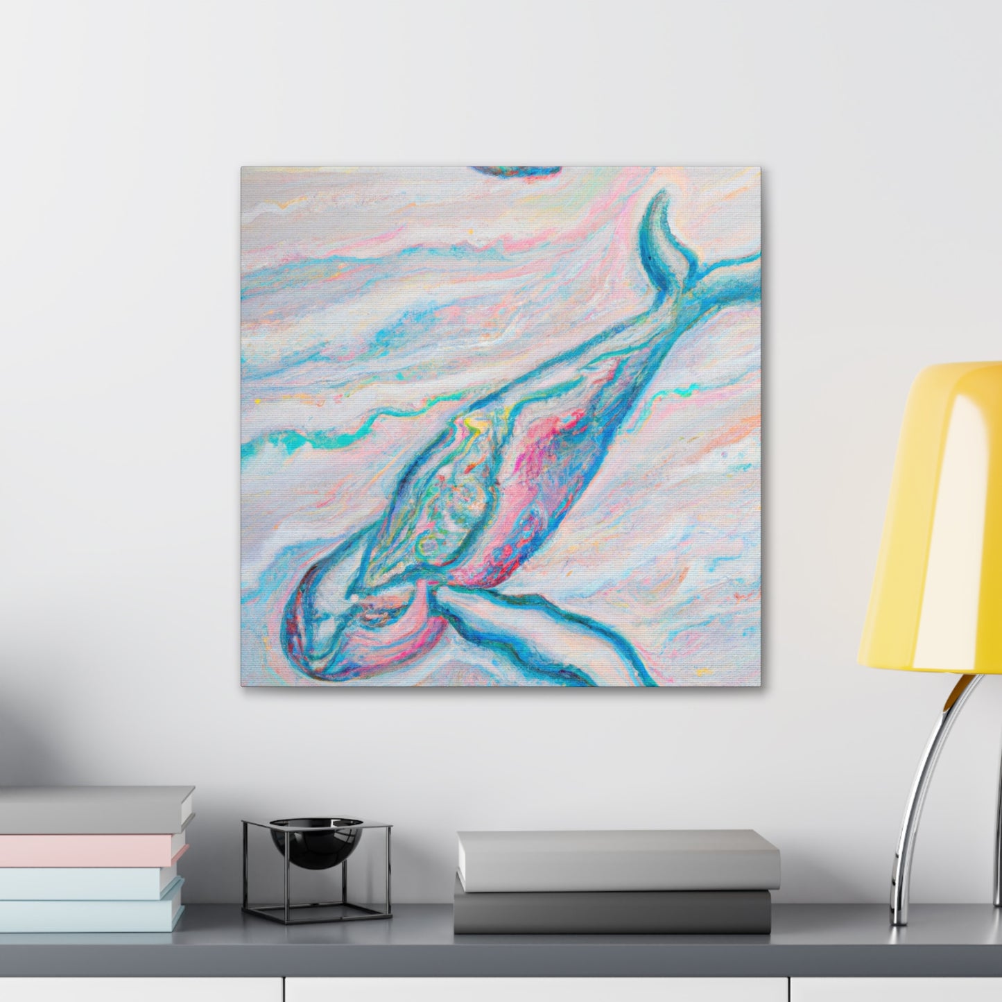 Whale In The Sky - Canvas