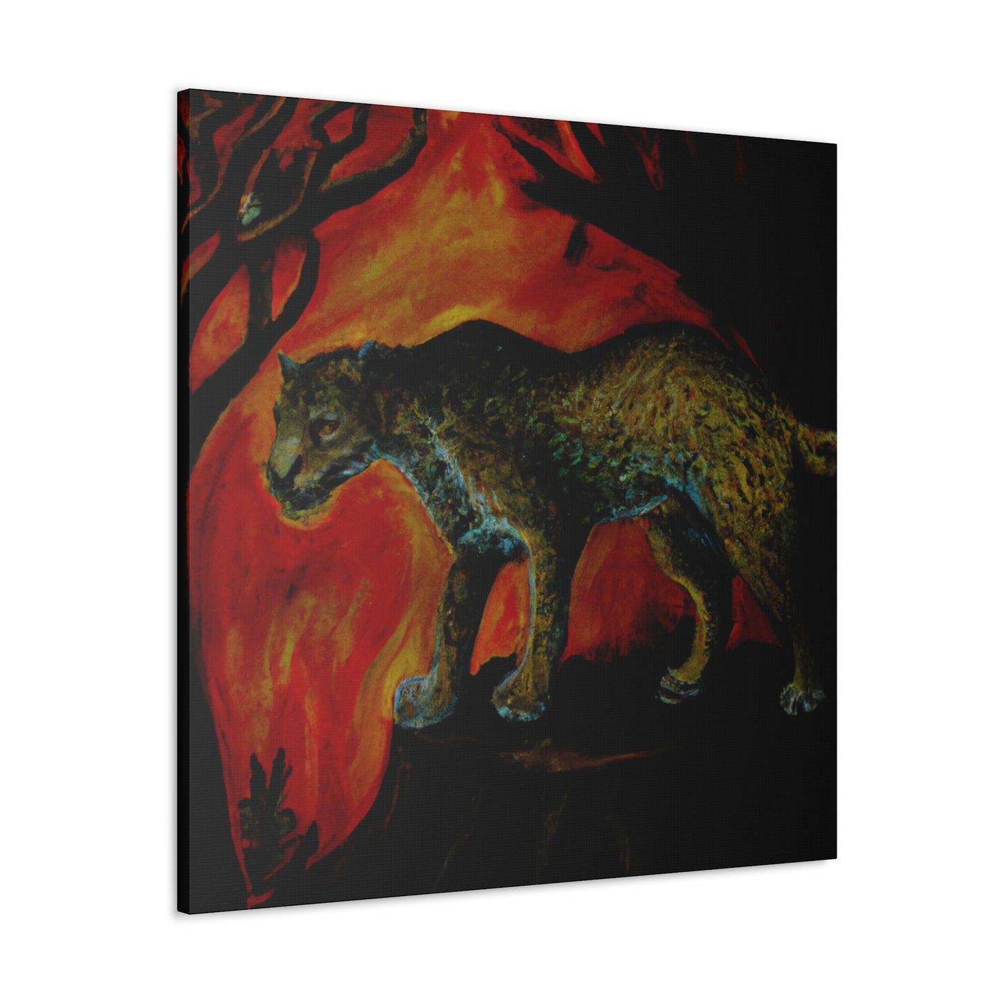 "Leopard in a Dream" - Canvas