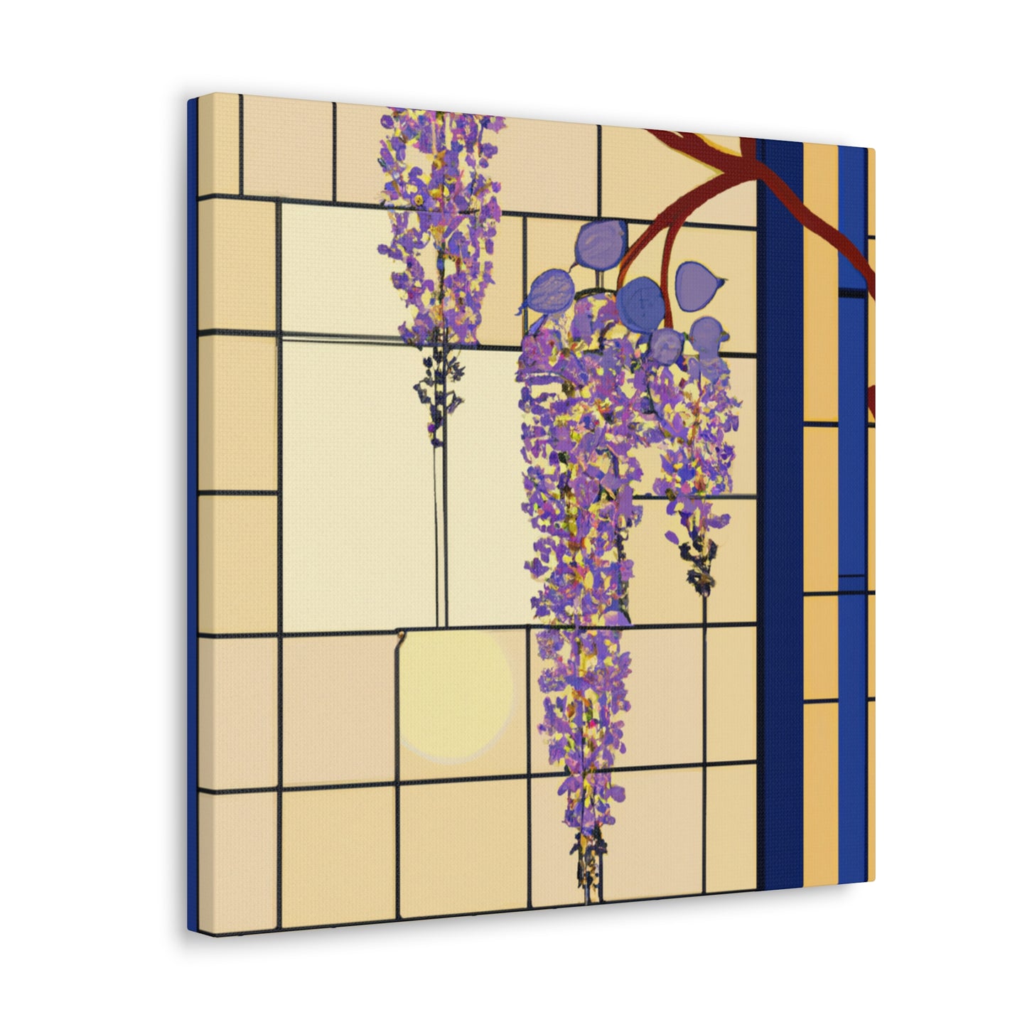 "Wisteria in Bloom" - Canvas