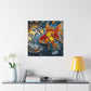 Goldfish in Dreamscape - Canvas