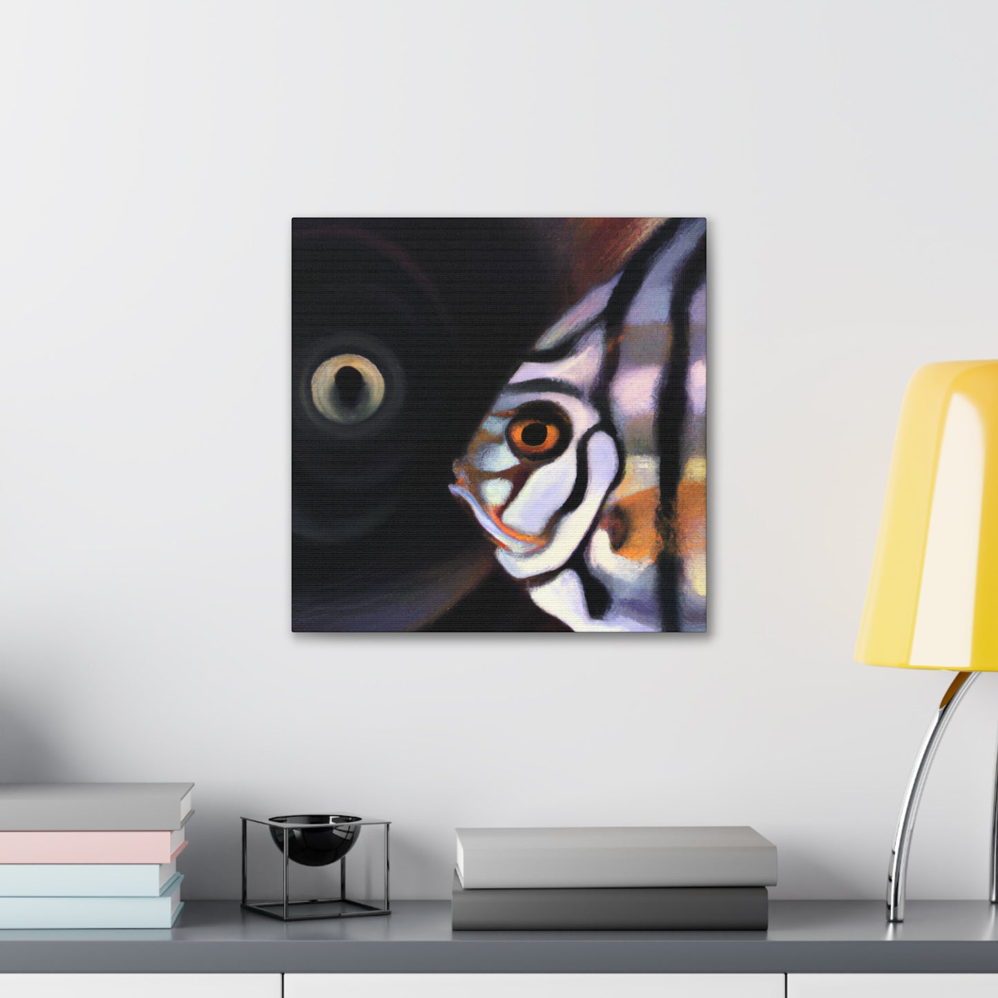 "Discus Dance in Light" - Canvas