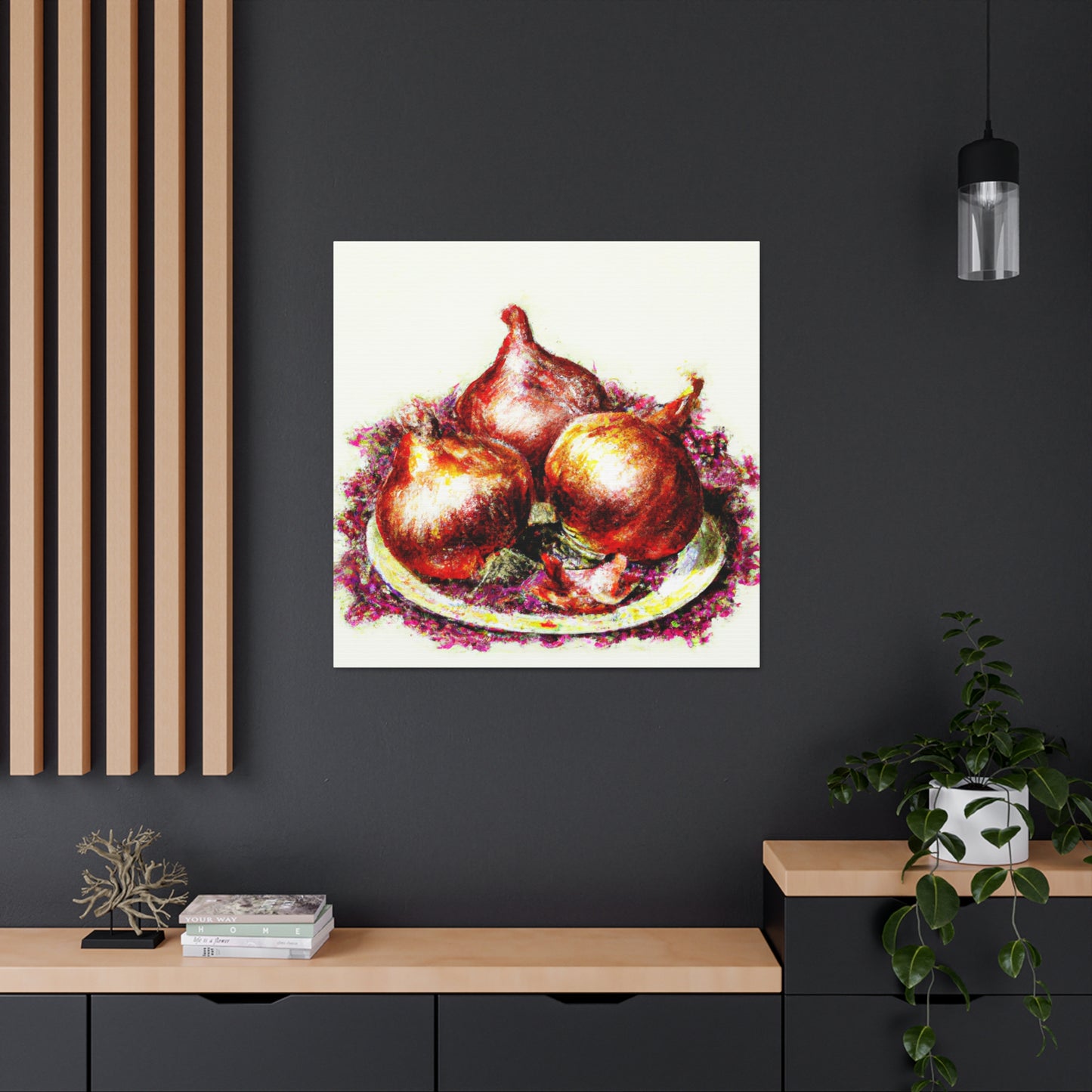 Onion in Rococo Style - Canvas