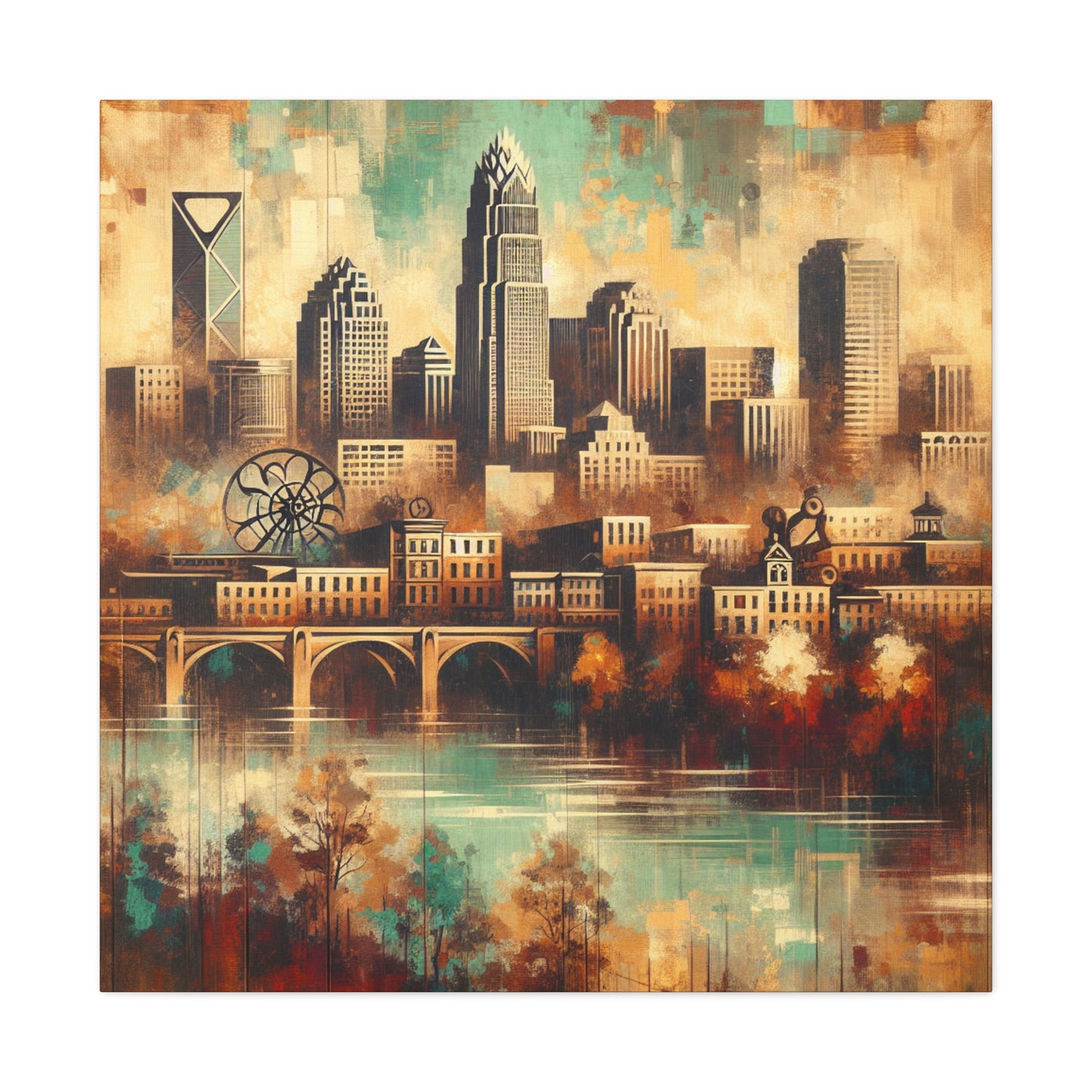 "Aetheric Charlotte Twilight" - Canvas