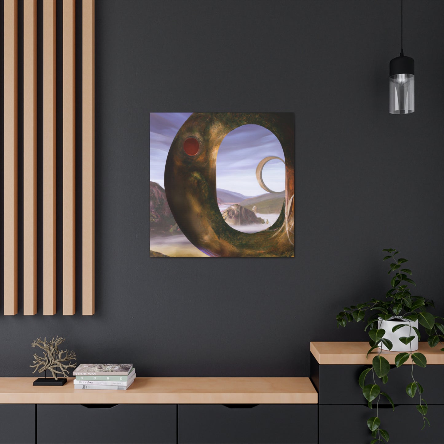 O's Unfolding Universe - Canvas