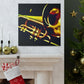 Trombone in Technicolor - Canvas