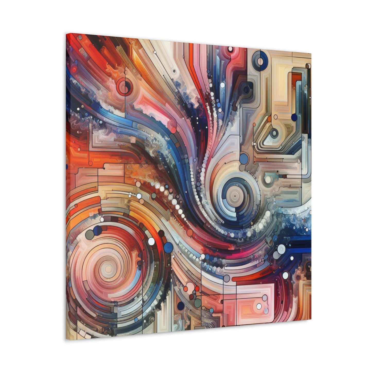 Ephemeral Whisperings Embrace - Canvas