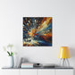 Rhythmic Night Reverie - Canvas