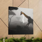 Giraffe in Expressionism - Canvas