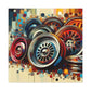 Chrome Symphony Hubcaps - Canvas