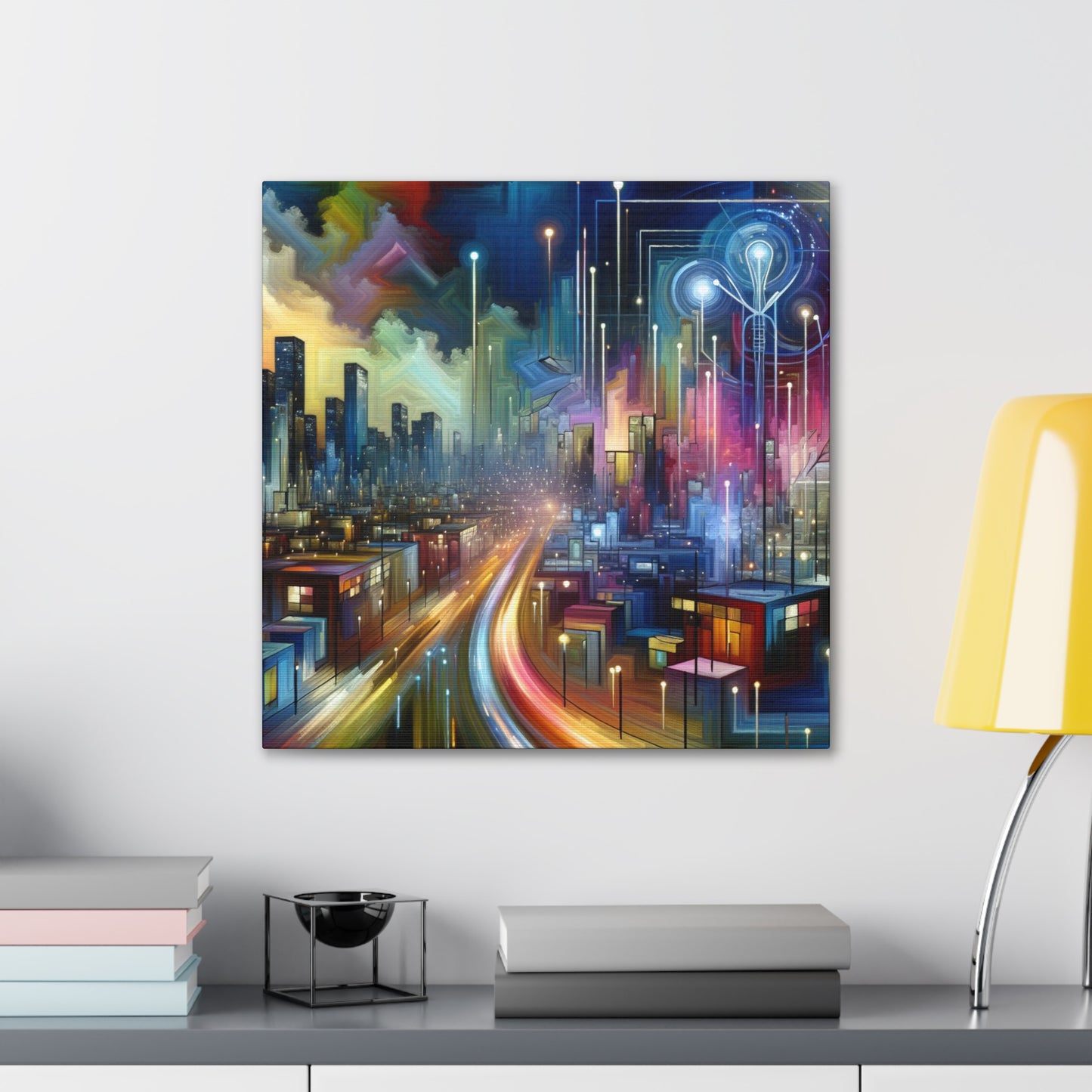 Euphoric Sonic Spectrum - Canvas