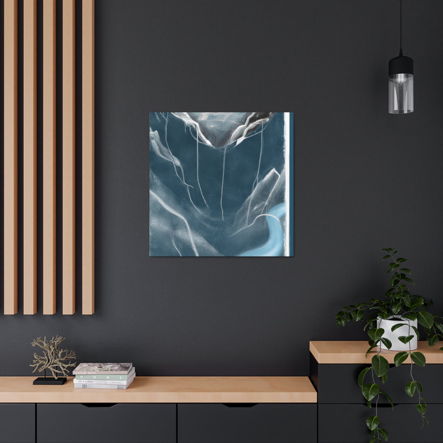 "Glacial Wonders Await" - Canvas