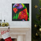 "Rainbow Lorikeet Revelry" - Canvas