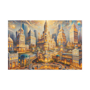 "City of Sunshine Splendor" - Canvas