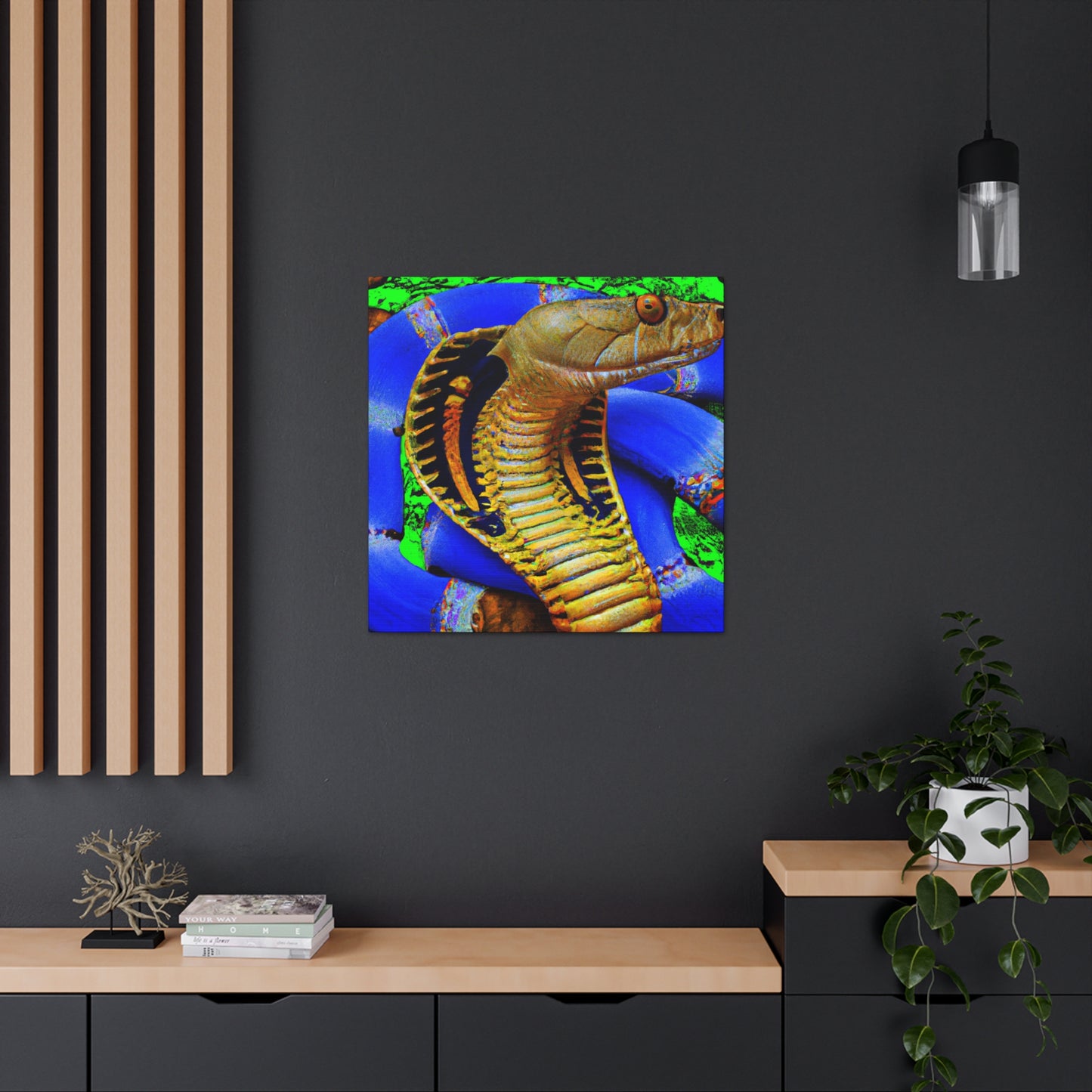 Cobra King in Dreams - Canvas